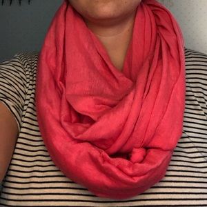 Pink Infinity Scarf/Cover-up